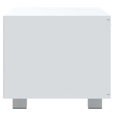 vidaXL TV Cabinet White 120x40.5x35 cm Engineered Wood