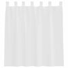 vidaXL Voile Curtains with Loops 2 pcs White 140x140 cm