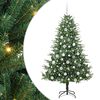 vidaXL Artificial Pre-lit Christmas Tree with Ball Set Green 180 cm