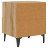 vidaXL Bedside Cabinet with Drawer 2 pcs Artisan Oak 40 x 35 x 47.5 cm