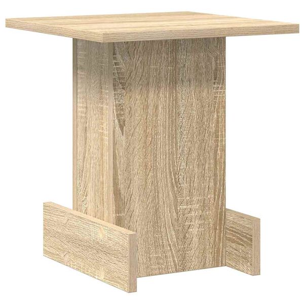 vidaXL End Table Sonoma Oak 35.5 x 35 x 40 cm Engineered Wood