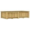 vidaXL Raised Bed 196x100x50 cm Impregnated Pinewood