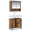 vidaXL Bathroom Sink Cabinet Old Wood 65 x 33 x 60 cm Engineered wood