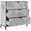 vidaXL Sideboard Concrete Grey 79.5 x 33 x 82 cm Engineered Wood