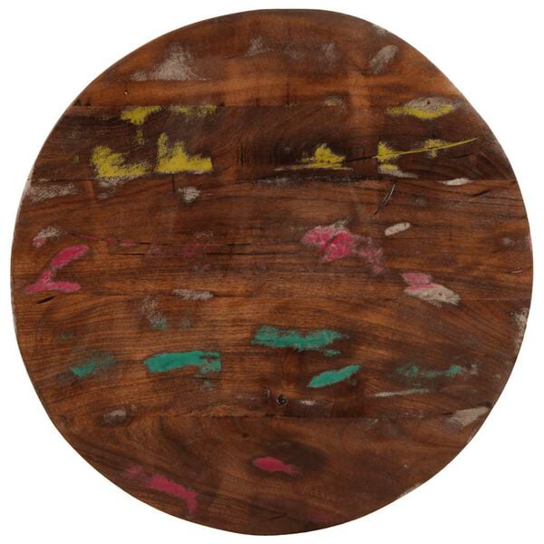 vidaXL Table Top &Oslash; 40x2.5 cm Round Solid Wood Reclaimed