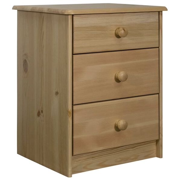 vidaXL Chest of Drawers 43x34x53 cm Solid Pine Wood