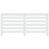 vidaXL Radiator Cover White 175x20x82 cm Engineered Wood