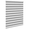 vidaXL Zebra Blind 140 x 175 cm Grey