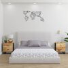 vidaXL Bedside Cabinets 2 pcs 40x33x46 cm Solid Wood Mango
