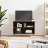 vidaXL TV Cabinet Brown Oak 69.5x30x50 cm Engineered Wood