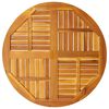 vidaXL Table Top Ø90x2.2 cm Round Solid Wood Acacia