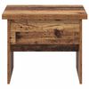 vidaXL Coffee Table Old Wood 55 x 54.5 x 45 cm Engineered wood
