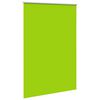 vidaXL Roller Blind Blackout Leaves Green 150x230 cm Fabric Width 146.6 cm Polyester