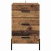 vidaXL Bedside Cabinet Old Wood 40 x 40 x 66 cm Engineered Wood