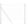 vidaXL Outdoor Euro Fence Ground Fix 10 x 1.5 m Galvanised Steel Mesh
