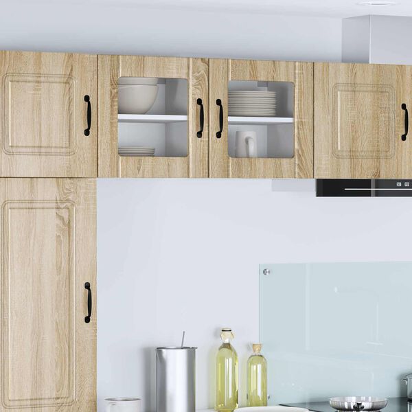 vidaXL Kitchen Cabinet 2 pcs Sonoma Oak 40 x 31 x 40 cm