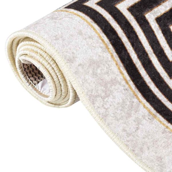 vidaXL Rug Washable 160x230 cm Light Beige