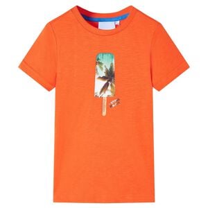 Kids' T-shirt Dark Orange 128