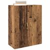 vidaXL Wall Cabinet Old Wood 69.5 x 34 x 90 cm Engineered Wood