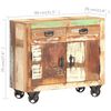 vidaXL Sideboard 80x30x70 cm Solid Reclaimed Wood
