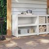 vidaXL Kitchen Cabinet White 106 x 55 x 92 cm Solid Pine Wood