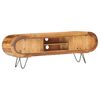 vidaXL TV Cabinet 140x30x45 cm Solid Acacia Wood