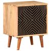 vidaXL Bedside Cabinet 40x30x50 cm Solid Acacia Wood