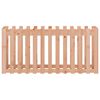 vidaXL Garden Raised Bed with Fence Design 150x50x70 cm Solid Wood Douglas