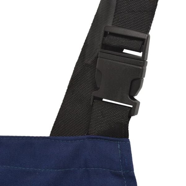 vidaXL Men's Bib Overalls Size XXL Blue