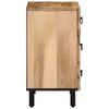 vidaXL Bedside Cabinet 50x33x60 cm Solid Wood Mango