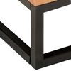 vidaXL Side Tables 2 pcs Solid Acacia Wood