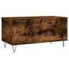 vidaXL Coffee Table Smoked Oak 90x44.5x45 cm Engineered Wood