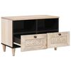vidaXL TV Units with Drawer White 70 x 33 x 46 cm Engineered wood