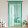 vidaXL String Curtains 2 pcs Turquoise 100x250 cm