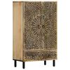 vidaXL Highboard 60x33x100 cm Solid Wood Mango