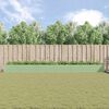 vidaXL Planter Pastel Green 580 x 100 x 45 cm Galvanised Steel