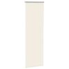 vidaXL Roller Blind Blackout Off White 45x130 cm Fabric Width 40.7 cm Polyester