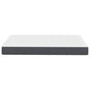vidaXL Bed Mattress with Mattress Grey 120 x 200 cm Fabric