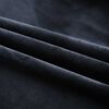 vidaXL Blackout Curtains 2 pcs with Hooks Velvet Black 140x175 cm
