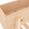 vidaXL Garden Raised Bed 101x30x69 cm Solid Wood Pine