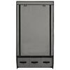 vidaXL Wardrobe Grey 87x49x159 cm Fabric
