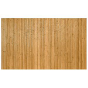 vidaXL Rug Rectangular Nature 60x100 cm Bamboo