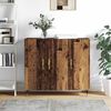 vidaXL Sideboard Old Wood 90 x 34 x 80 cm Engineered Wood