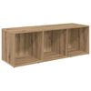 vidaXL TV Cabinet Set 4 pcs Artisan Oak 37 x 35 x 107.5 cm