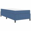 vidaXL Bed Frame with Mattress Blue 80 x 200 cm Fabric