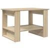 vidaXL Coffee Table Sonoma Oak 72 x 50 x 50 cm Engineered Wood