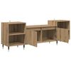 vidaXL TV Cabinet Artisan Oak 160 x 35 x 55 cm Engineered Wood