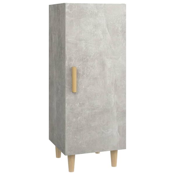vidaXL Sideboard Concrete Grey 34.5x34x90 cm Engineered Wood