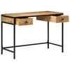 vidaXL Desk with Drawer Brown 105 x 50 x 75 cm Solid Mango wood