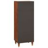 vidaXL High board Brown 40 x 33.5 x 110 cm Solid Mango Wood
